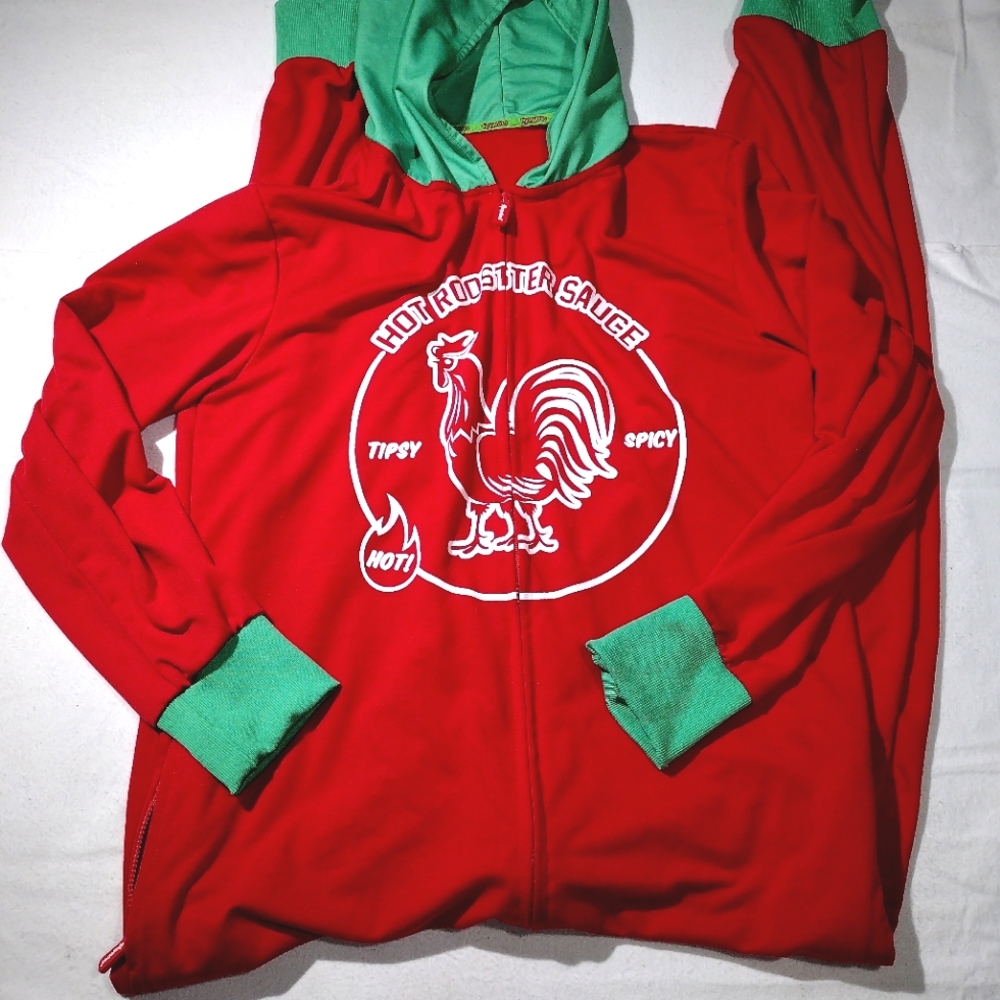 Tipsy Elves Onsie Hot Rooster Sauce L Large Halloween Costume